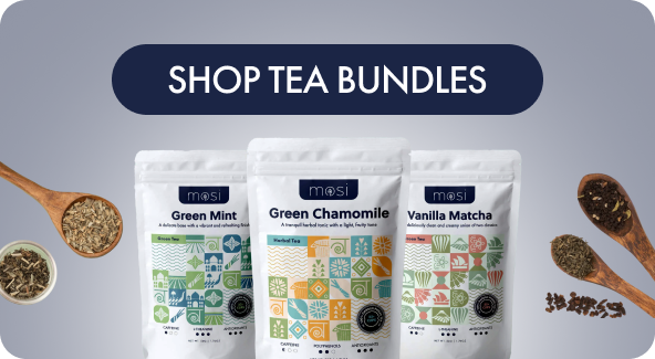 Loose leaf tea selection