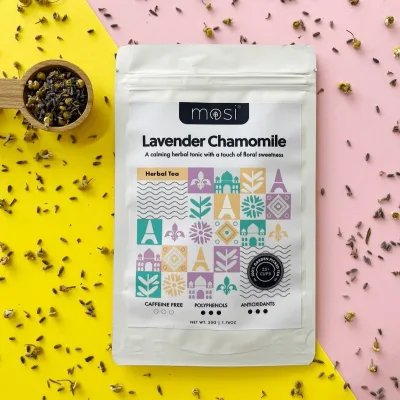 Té de lavanda y manzanilla