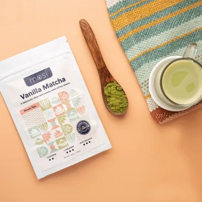 Chá Matcha de Baunilha