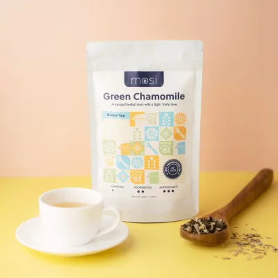 Chá Verde de Camomila