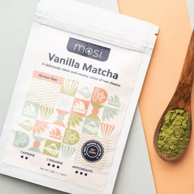 Chá Matcha de Baunilha
