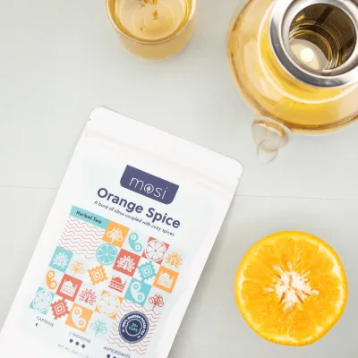 Chá de Especiarias com Laranja